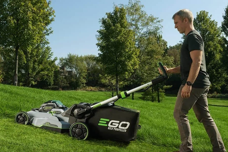 most powerful electric lawn mower