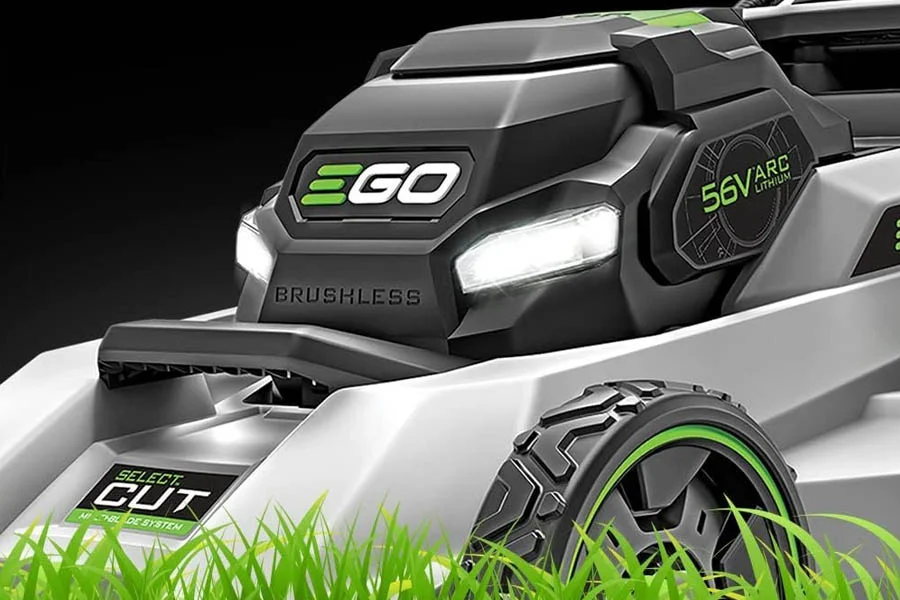 lithium ion battery powered lawn mowers